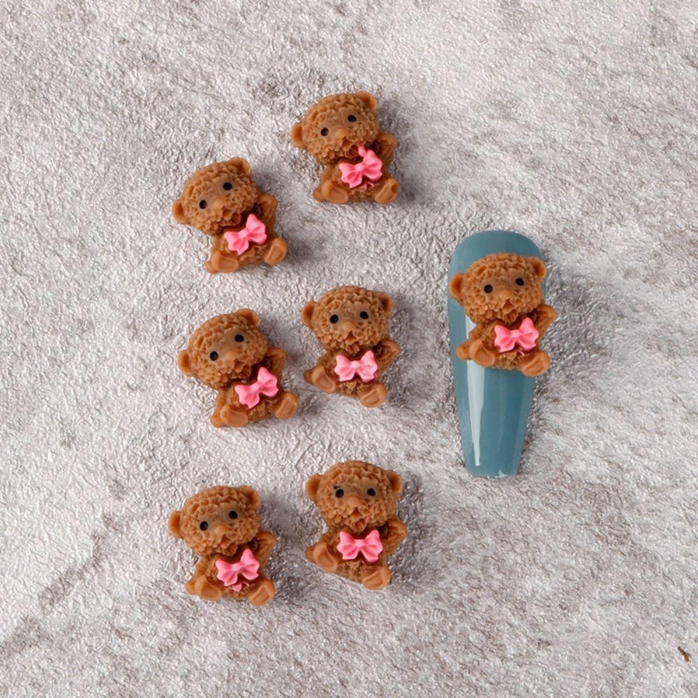 [Elegan] Perhiasan Accessorie Telepon Shell Lucu Nail Art DIY Pakaian Hewan Kelinci Datar Kembali Anting Scrapbook Dekorasi