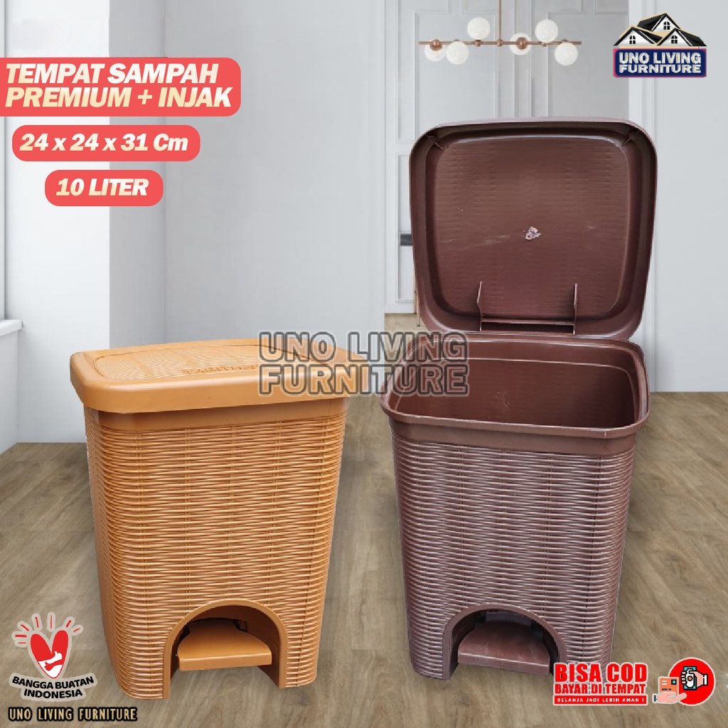 Tempat Sampah Tong Sampah Injak Tempat Sampah Tabitha Original Dust Bin 10 Liter