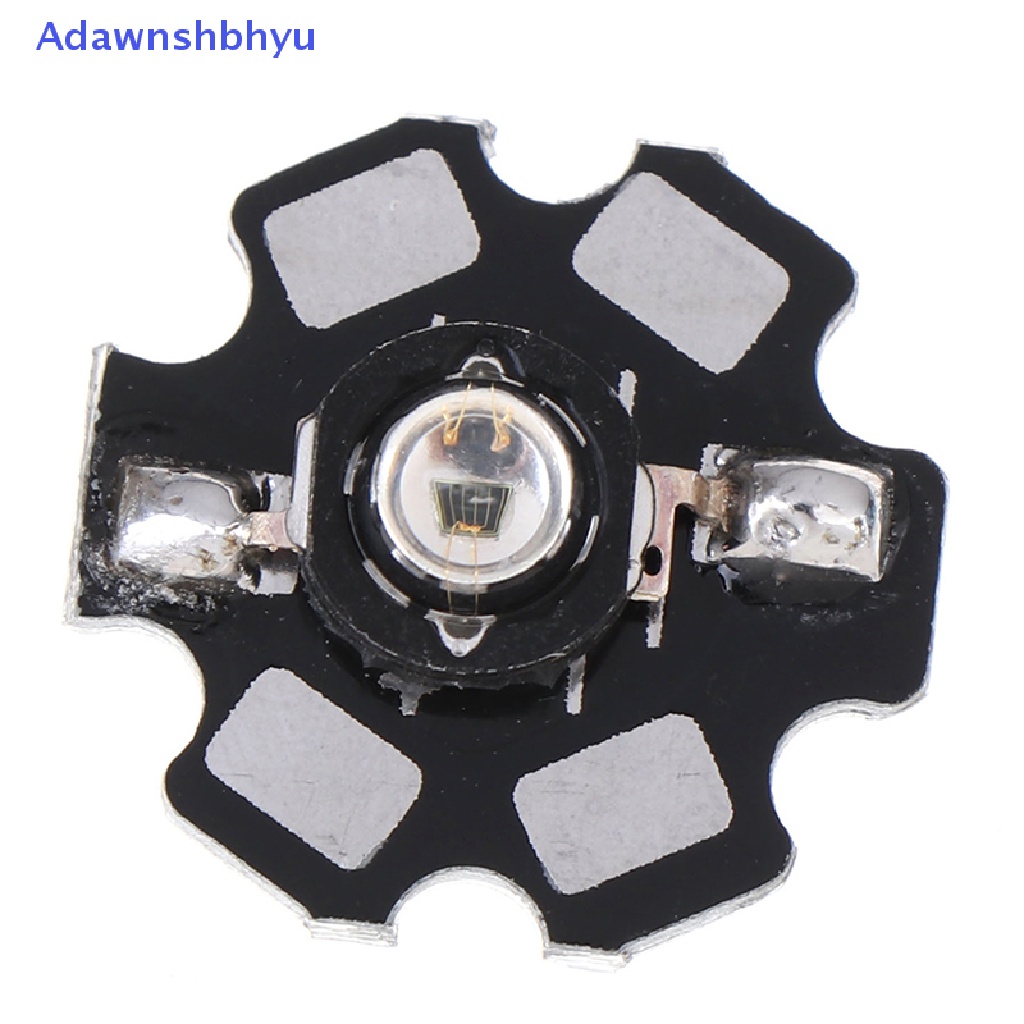 Adhyu 1PC 3W Daya Tinggi 850nm Infrared LED Lamp Infrared LED Night Vision Kamera Lampu ID