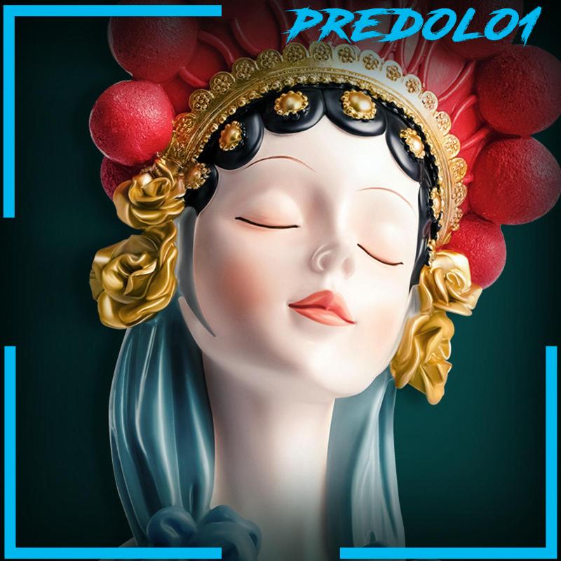 [Predolo1] Chinese Traditional Girls Figurine Folk Art Craft for Cabinet Decor