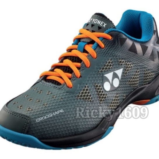 {MentariStore} SEPATU BADMINTON YONEX SHB 50 EX - POWER CUSHION/ERGOSHAPE - ORIGINAL - DARK/GRAY Lim