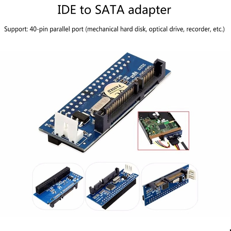 Btsg IDE Ke Konektor IDE Adapter 3.5HDD IDE Hard Disk Adapter Converter