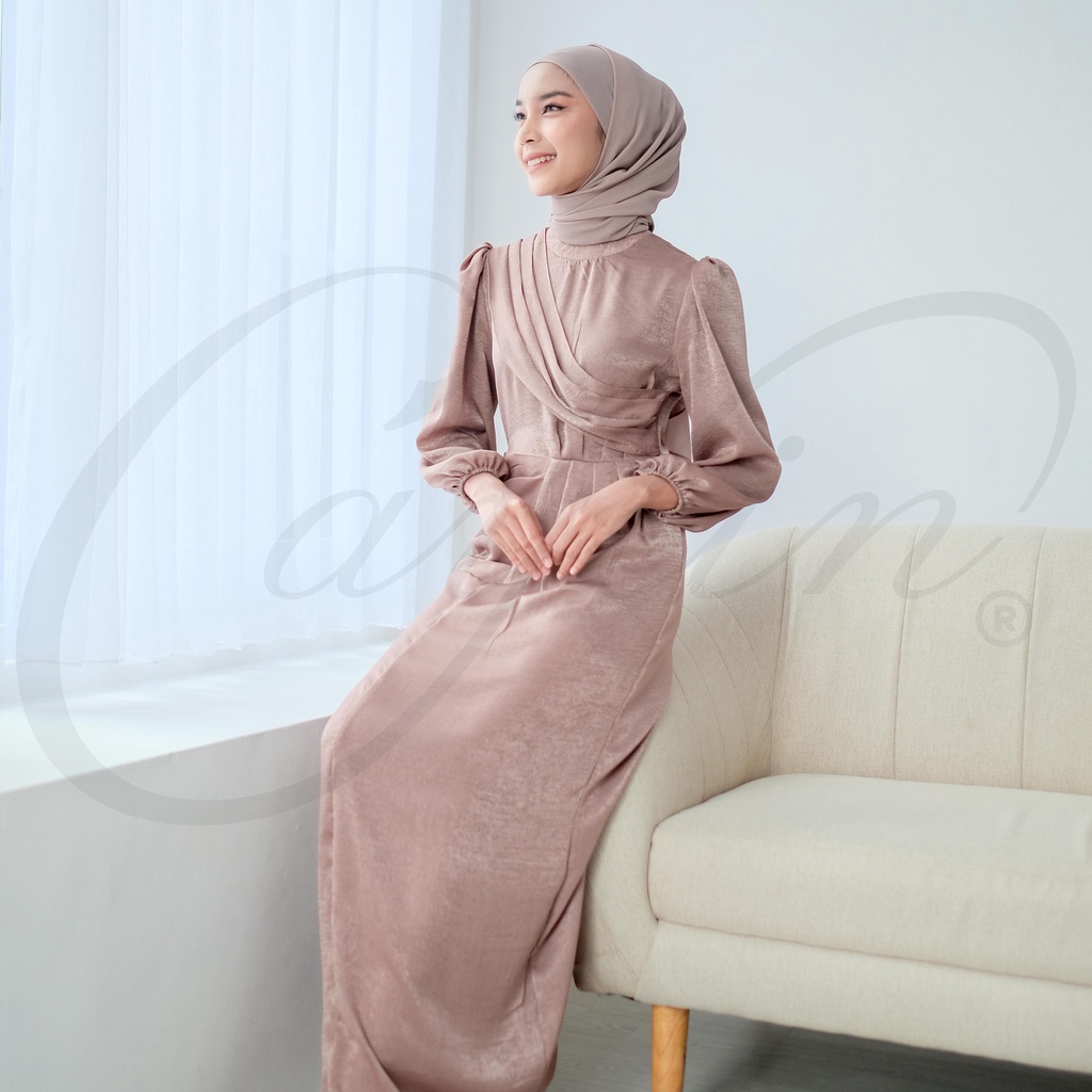 CAYLIN | Sheena Dress | Dress Muslim Wanita (Ready Stock)
