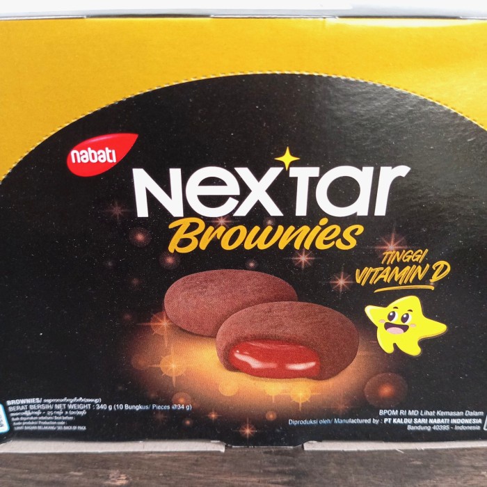 

Nextar Brownies 1 box isi 10 bungkus