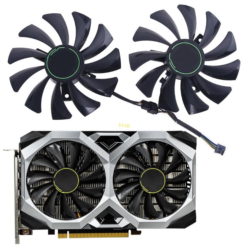 Bt 1pasang HA9010H12F-Z 4Pin Cooler Fan Pengganti Untuk MSI GTX 1060 1660Ti Rtx2060