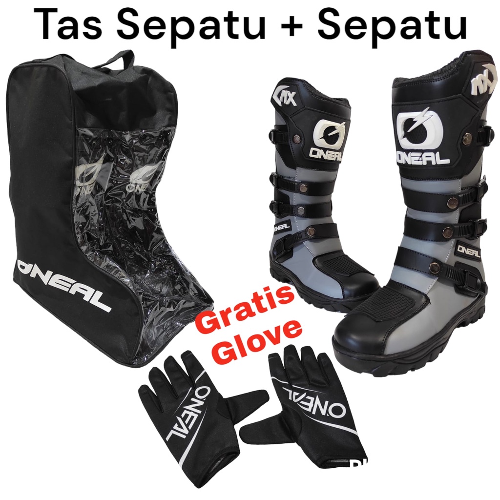 Sepatu cross  sepatu trail adventure KUALITAS PREMIUM DGN LOGO 3D