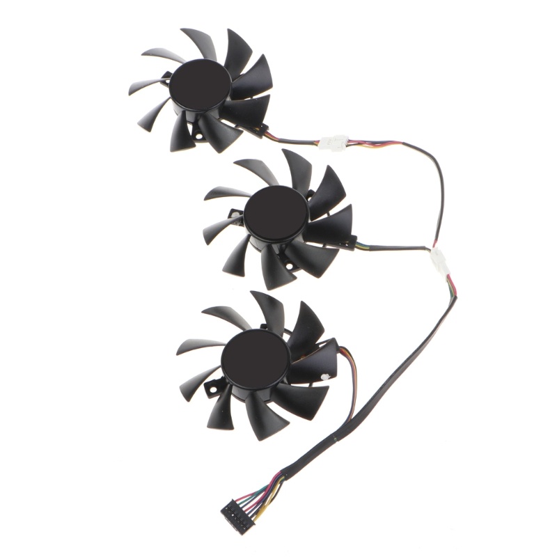 Bt Cooler Fan Untuk ASUS TUF RX5700XT VGA Fan Kartu Grafis Pendingin 7Pin 12V 0.5A