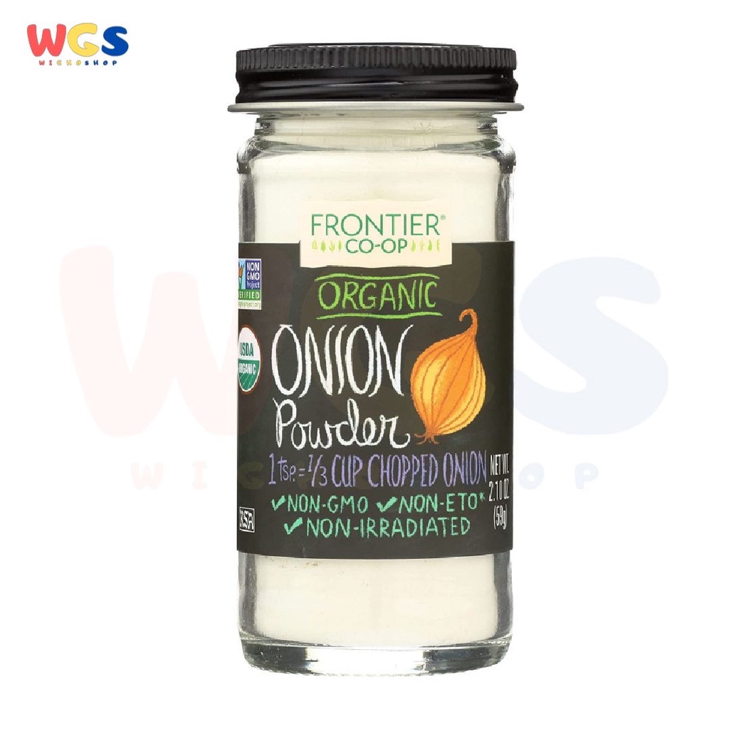 Frontier Organic Onion Powder Non GMO 2.1oz 59g