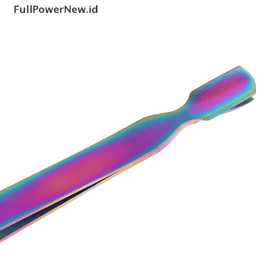 Power Pinset Pembentuk Kuku Bahan Stainless Steel Untuk UV Gel Tips Nails Shaping Clips ID