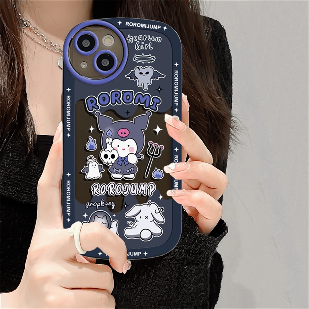 Redmi Note 11S 11 Pro Redmi 10C 10A 9C 9T 9A Note 10S Note9 Pro 9S Note8 Pro Note7 Poco M3 X3 Pro NFC M5S Halloween Witches Dan Kuromi Clear Soft TPU Case Binteacase