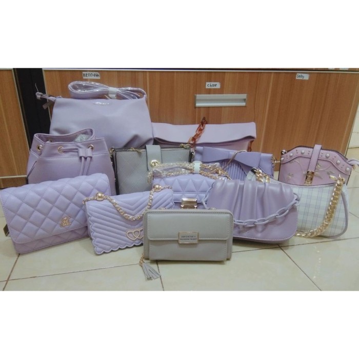 Jims - JIMS WANITA MURAH - HONEY CANTIK TAS PURPLE TAS LILAC