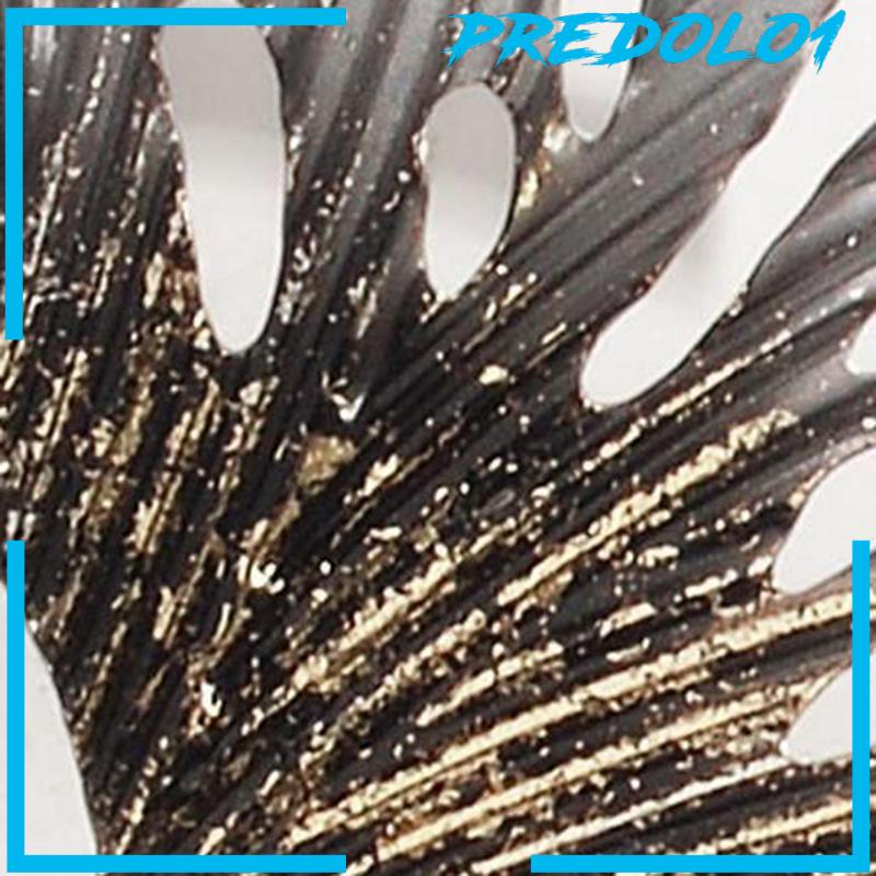 [Predolo1] Decorative Leaves Iron Hook Wall Mounted Hanging Hooks for Balcony Entrance