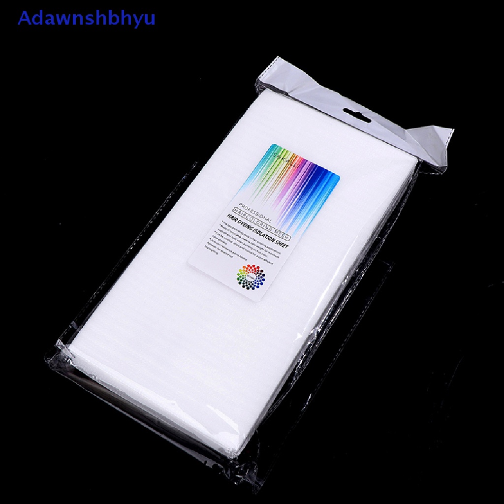 Adhyu 50Pcs Kertas Highlight Pewarna Rambut Lembaran Reusable Hair Coloring Isolatip Sheet ID