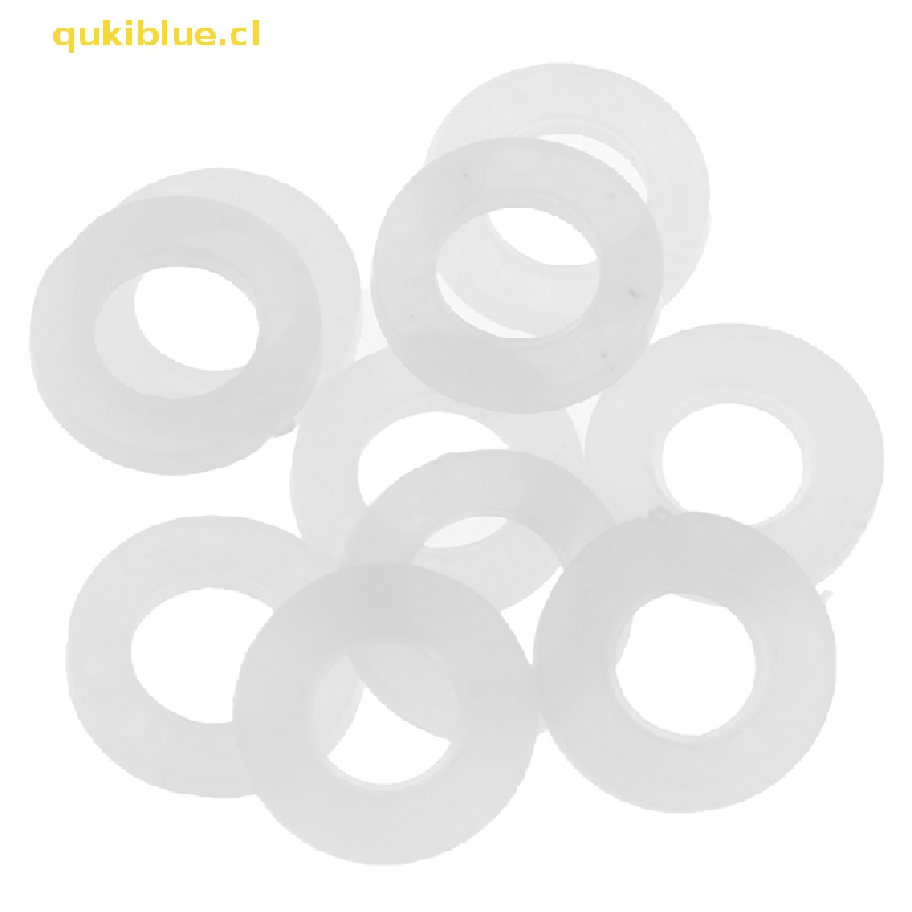 Qukiblue 1per2 &quot;3Per4&quot; 1 &quot;Rubber Ring Silicon PTFE Flat Gasket Sealing Ring Untuk Shower Nozzle cl