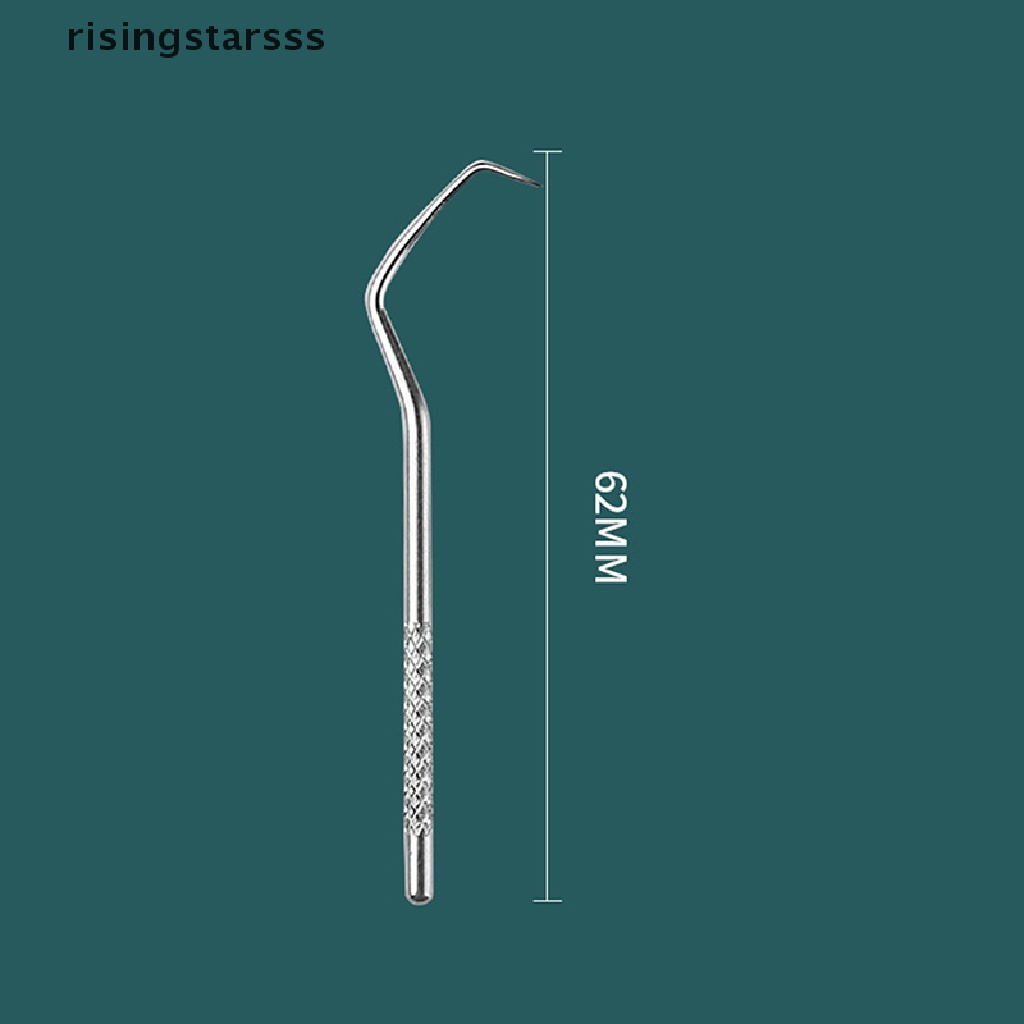 Rsid Span-new 3Pcs Tusuk Gigi Saku Set Outdoor Portable Tusuk Gigi Serbaguna Garpu Buah Jelly