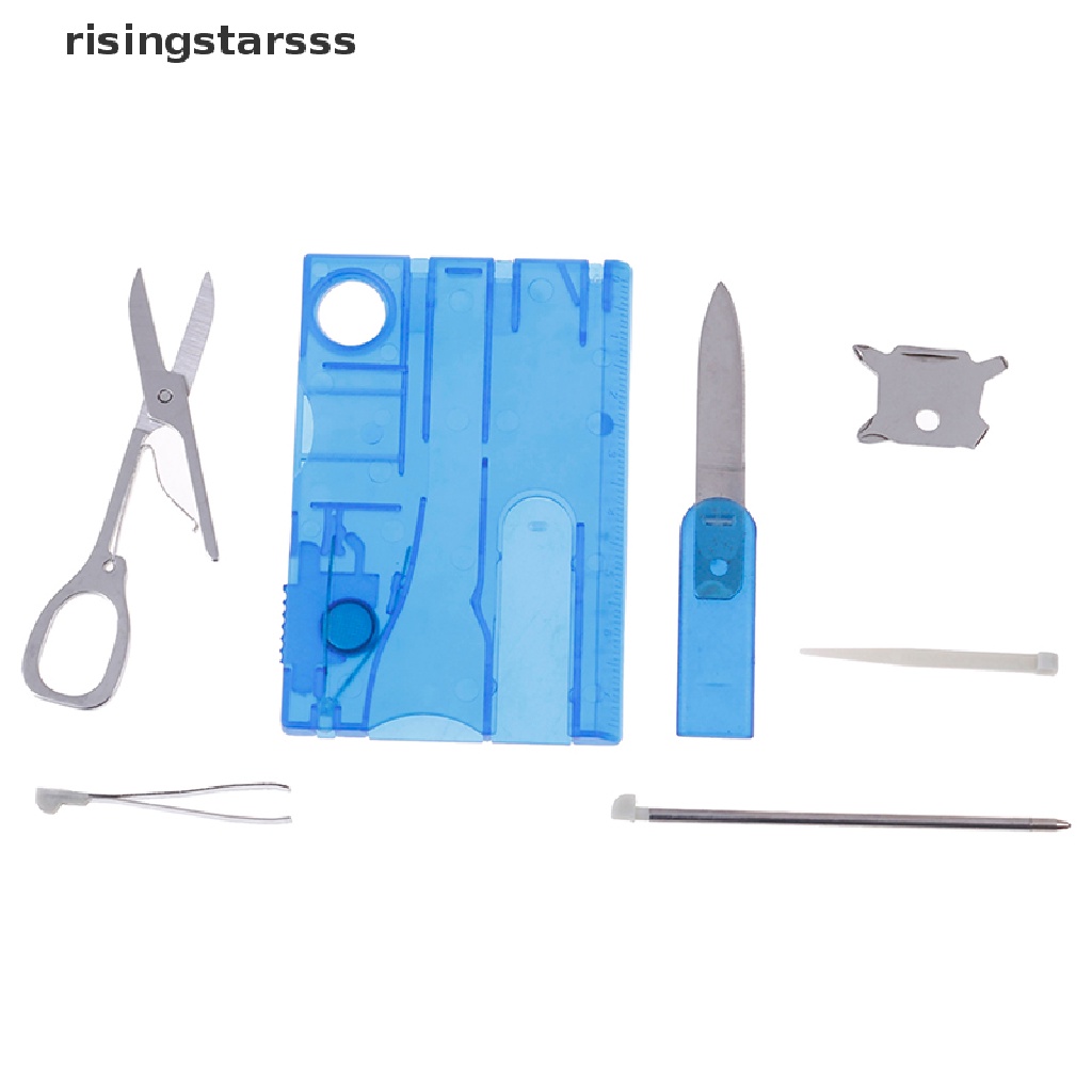 Rsid Span-new 1set Mini Outdoor Tools Handy al Survival Kartu Alat Camping Jelly