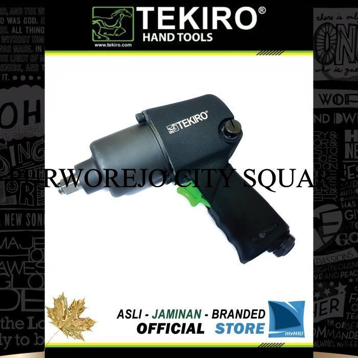 Spesial Kunci Sock Angin 1/2" inch DR. Twin Hammer Air Impact Wrench TEKIRO