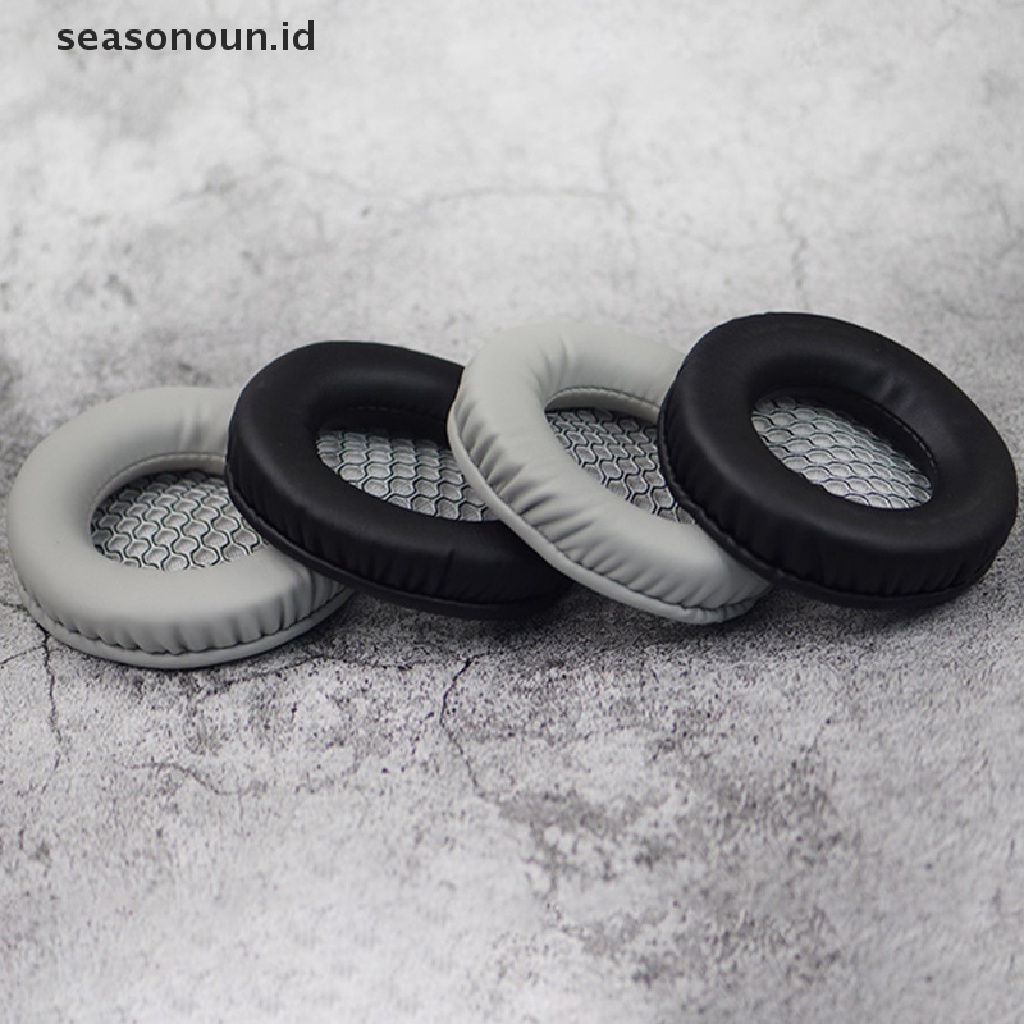 Seasonoun Earpads Pengganti Siberia V5 Kualitas Tinggi Nyaman Internet Cafe Gaming Headset Ear Pads Cushion Cover Untuk Siberia V5.