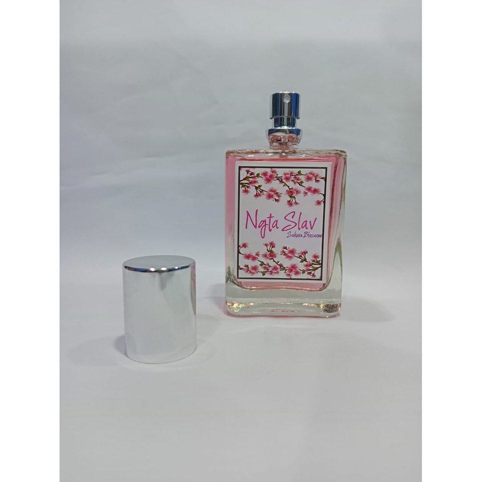 Parfum Nagita Slavina Eau De Parfume 30 ml dan 60 ml Aroma Sakura Blosoom / Parfum Ngta Slav Pengharum Wanita Tahan Lama / Body Spray EDT Minyak Wangi Semprot Parfume 30ML 60ML Eau de Toilette Fragrance Original