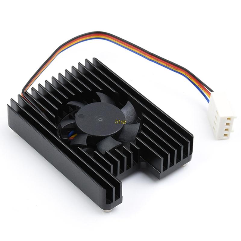 Kipas Pendingin btsg cm4 PWM Untuk Raspberry Pi 3model B cm4 CPU Cooler Radiator 8000RPM Kecepatan Yang Dapat Disesuaikan Cm4-kipas Angin-3007-B