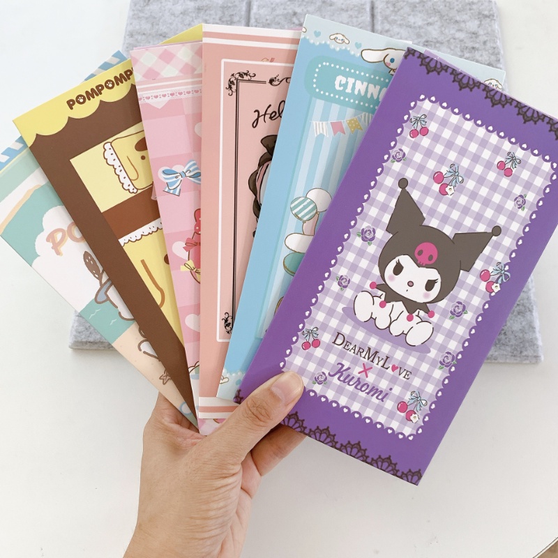 1set Kartun Anime Karakter Pola Gadis Lucu Stiker Kawaii DIY Goo Card Sticker Tangan Akun Scrapbooking Decals