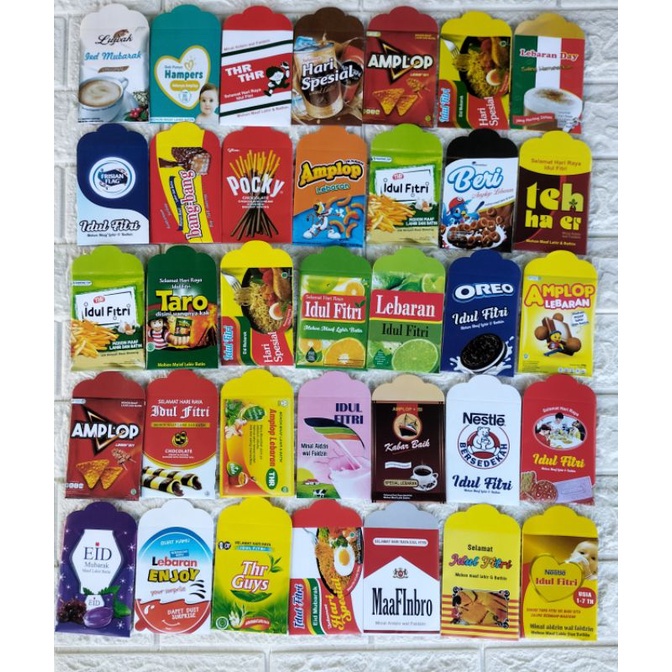 

Amplop Snack Amplop lebaran motif Snack medium isi (8pcs) Amplop Lebaran Snack Amplop Viral Bisa Pilih Motif