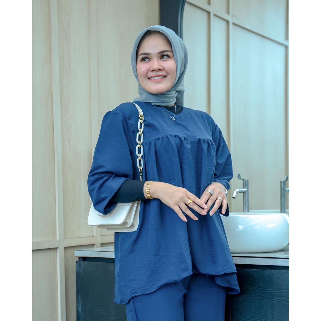 AVE Sonia Set / Oneset Polyester Lengan Panjang