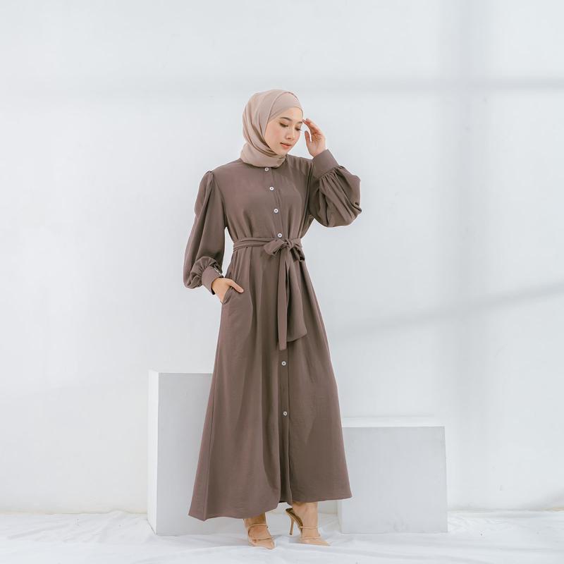 ilook | Mataram Midi Dress | Dres Wanita Modern