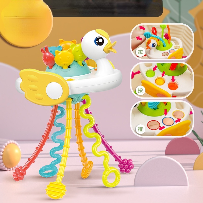 Bina Karya Fidget Toy Sensorial Sensory Mainan Bayi Tarik String Mainan Edukasi Untuk Bayi