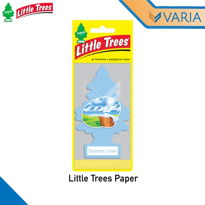 Little Trees Paper Summer Linen Parfum Pengharum Ruangan Mobil Gantung