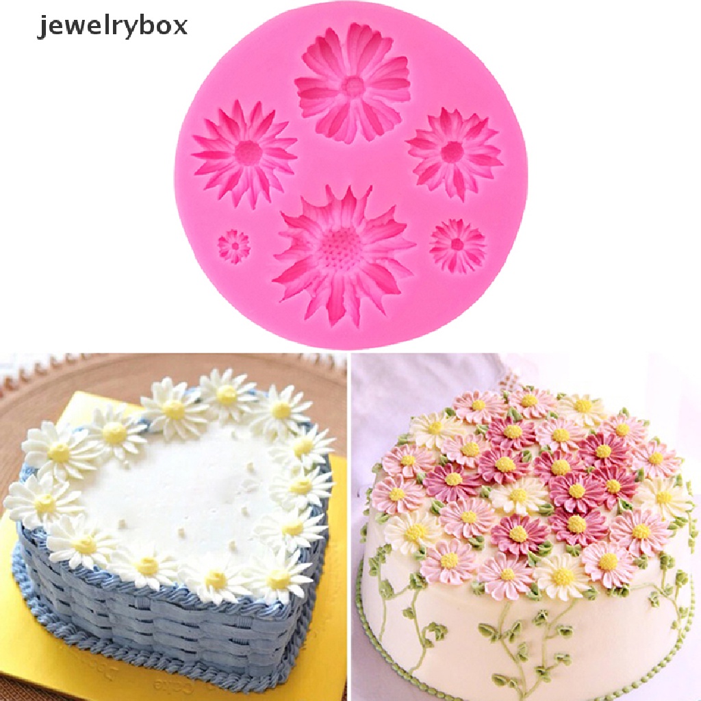 [jewelrybox] Cetakan Kue Silikon 3D Permen Coklat DIY Kue Cookie Cupcake Sabun Cetakan Butik