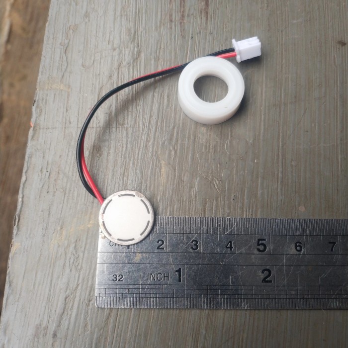 2.4MHz 16mm Ceramic Disc Ring Sheet Humidifier Mist Maker Ultrasonic