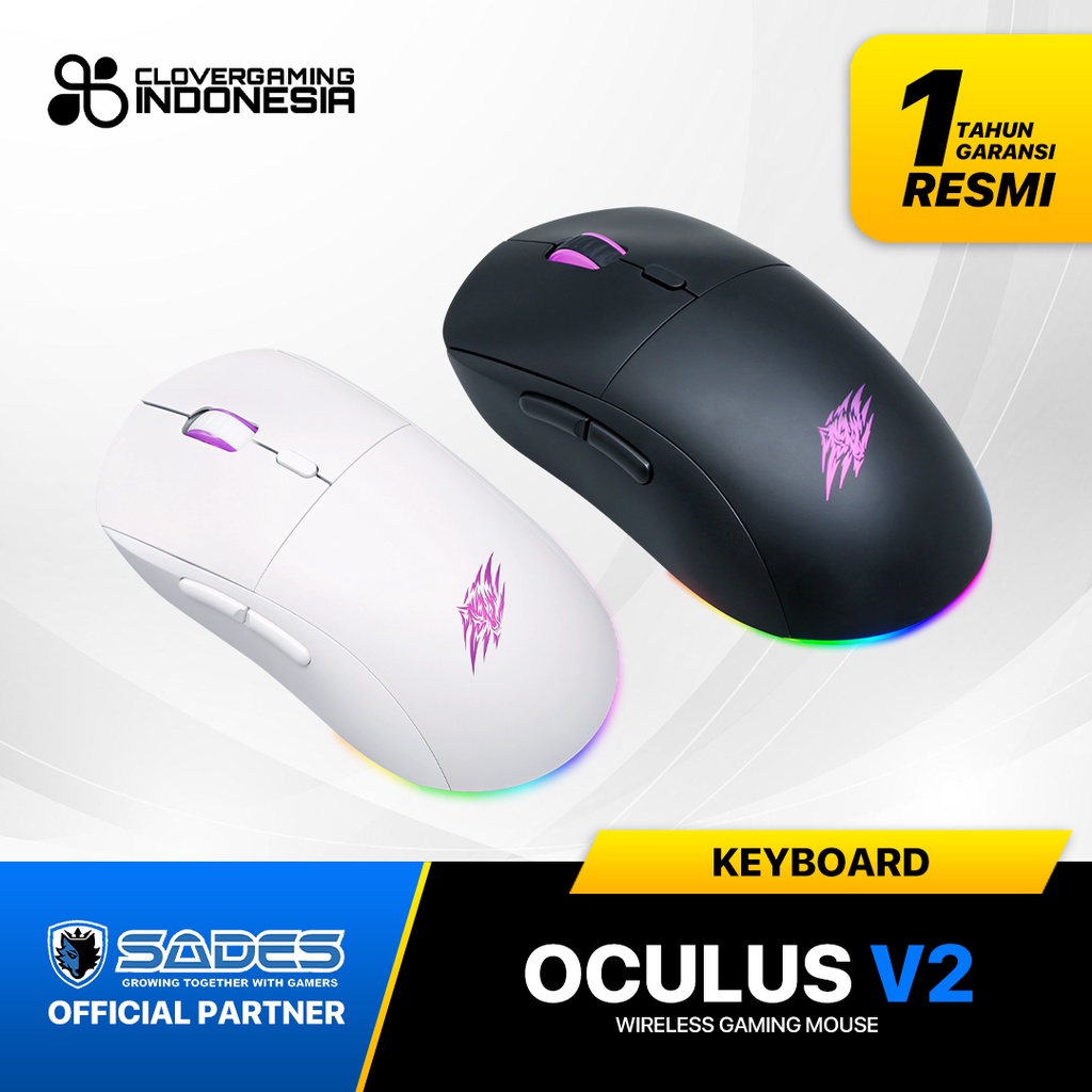 Sades Oculus S30 V2 RGB - Wireless Gaming Mouse