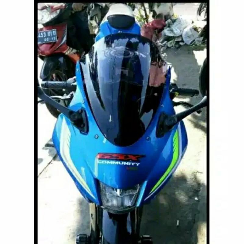 (BISA COD) New VISOR CBR FACELIT GSX R15 WINSHIELD CBR GSX R15 NINJA 250 FI