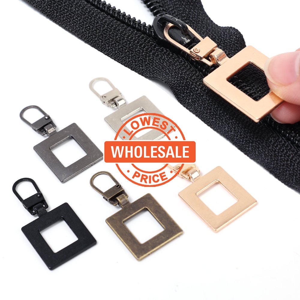 [Top Picks] Perbaikan Untuk Pakaian Koper Jaket Ransel Boots Dompet Mantel Zipper Pull Replacement Metal Zipper Handle Detachable Zipper Pull Tabs