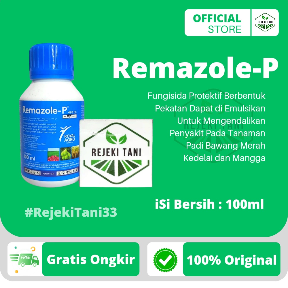 Fungisida Remazole-P 490 EC Kemasan 100 Ml