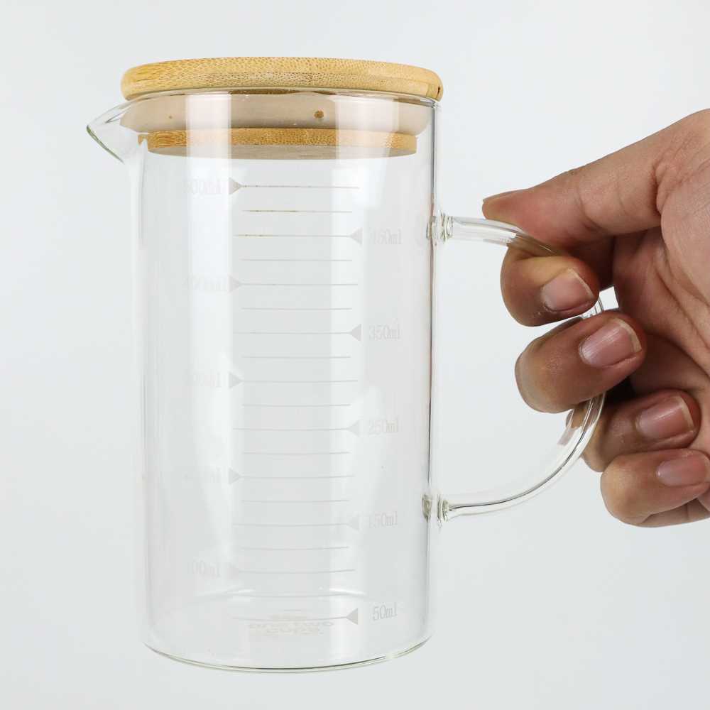 (BISA COD) FTIHSHP  Gelas Takar Ukur Measuring Cup Glass - GG-18