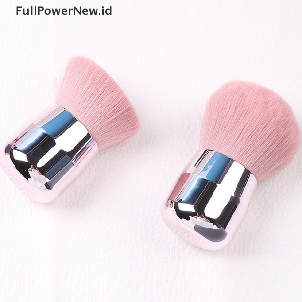 Power Makeup Brushes Loose Power Brush Soft Cream Untuk foundation Face Blush Brush New ID