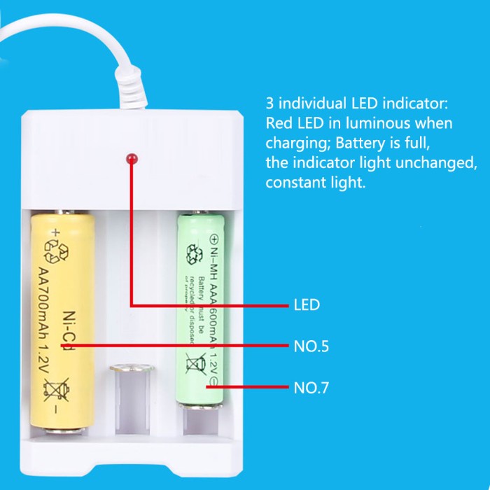 Alat Charger Charging Cas Casan Baterai Batre AA AAA A3 A2 3 Slot USB