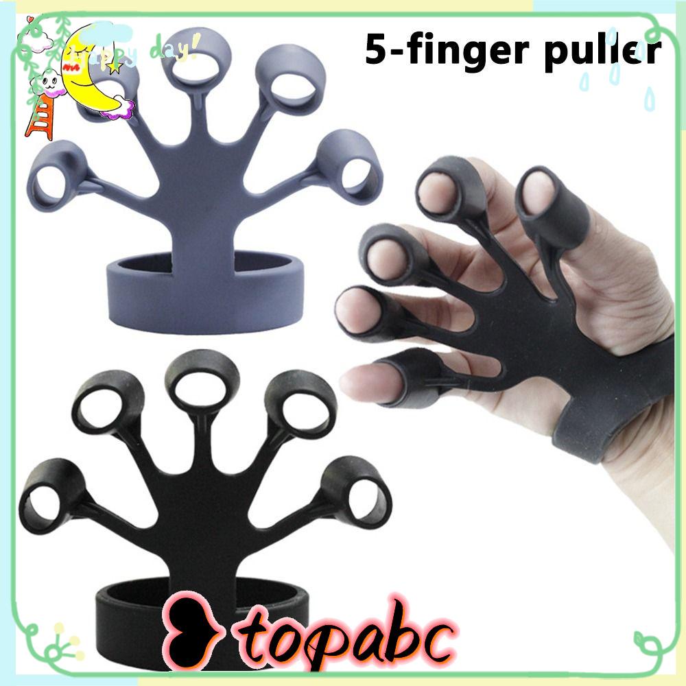 Top Finger Training Wrist Stretcher Trainer Untuk Atlet &amp; Musisi Pereda Nyeri Meningkatkan Ketegangan Lengan Silikon Kekuatan Pada Jari