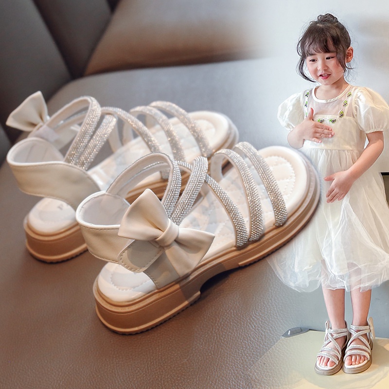 913 NEW Sendal pita belakang anak perempuan kualitas premium