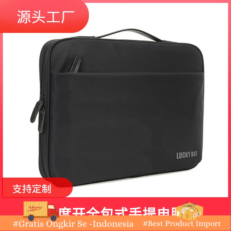 Tas Muat Laptop Produsen kan Bisnis Komputer Genggam Tas Logo kan Pu14-Inch Udara Bantal Drop-Tahan 