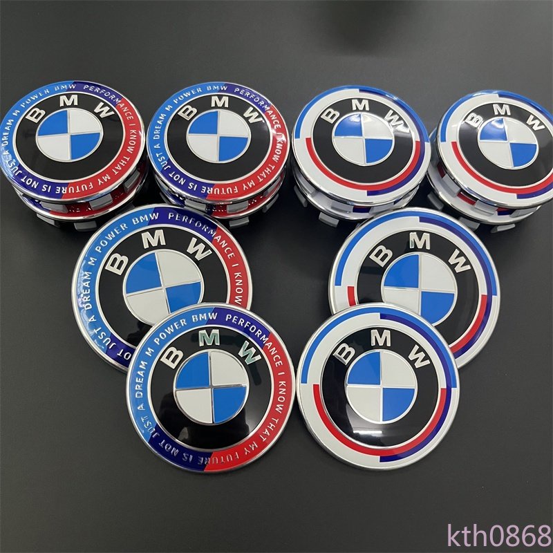 Bmw Mobil 50th Anniversary Logo Eksterior Dekorasi Cover Styling Untuk X1 X3 X4 X5 X6 3 5 6 7 Seri GT E90 F30 F10 G20 G30