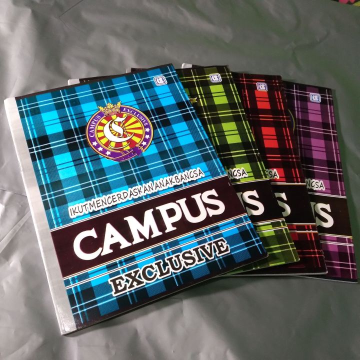 

Buku Tulis Sekolah Campus 38 Lembar [10 Buku] / Buku Catatan Harian SD SMP SMA Kuliah / Alat Tulis Perlengkapan Sekolah Anak / Buku Campus Bigboss 38 Lembar 1 Pak / Buku Kampus 1 Pack / Buku Tulis Kwarto A5
