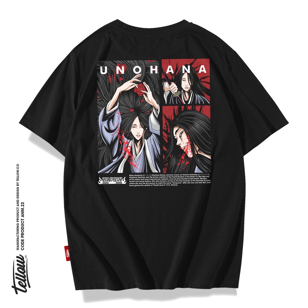 Kaos anime Bleach_ Unohana