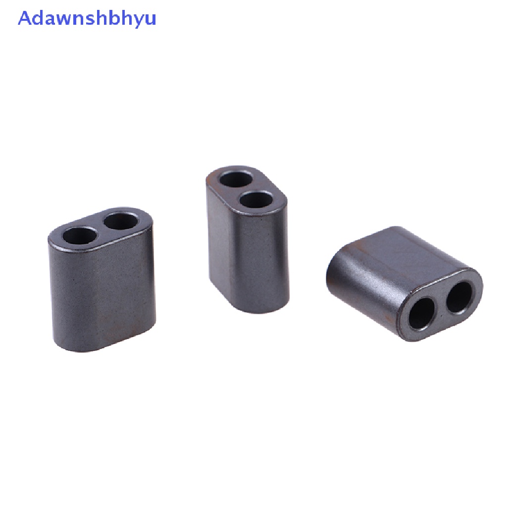 Adhyu 10pcs RF Ferrite Core Lubang Ganda RF Magnet RF Aksesoris 13.5 * 7.5 * 14mm ID