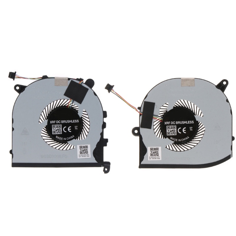 Bt Notebook CPU Kipas Pendingin 5V 0.5A 4pin GPU Radiator Untuk DELL Xps15 9560 M5520