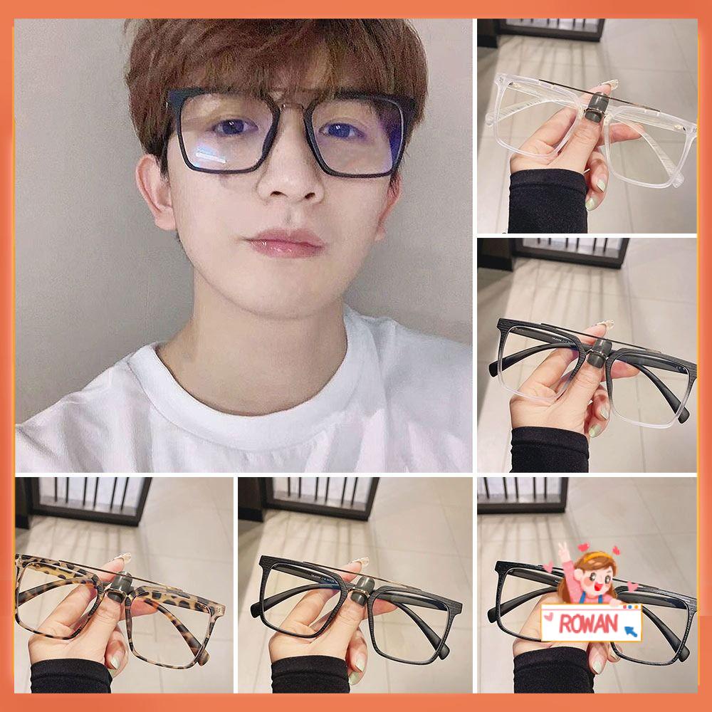 R-flower Anti-Blue Light Kacamata Pria Wanita Portable Tahan Lama Ultra Light Frame