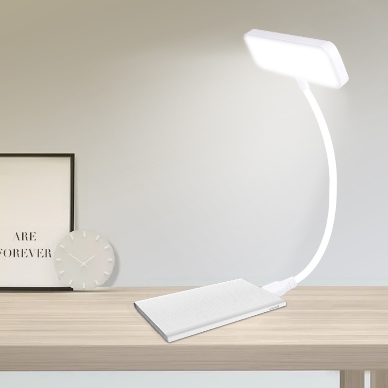 Kamar Tidur Portabel Lucu Hemat Energi Lampu Malam LED USB Charging Table Lamp Lembut Perlindungan Mata Baca Lampu Hias