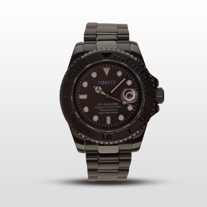 FORSTA JAM TANGAN JAM TANGAN KESEHATAN FORSTA 117 MAXIMO ALL BLACK